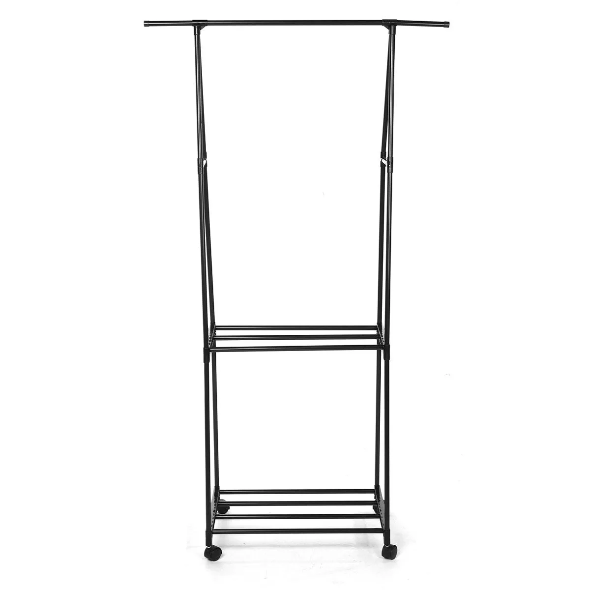 Clothing Rack, Movable Garment Rack with Wheels, Clothes Rack, , Garment Display, Furniture, Garment Rack Shop Display, Shirt Stand Drying