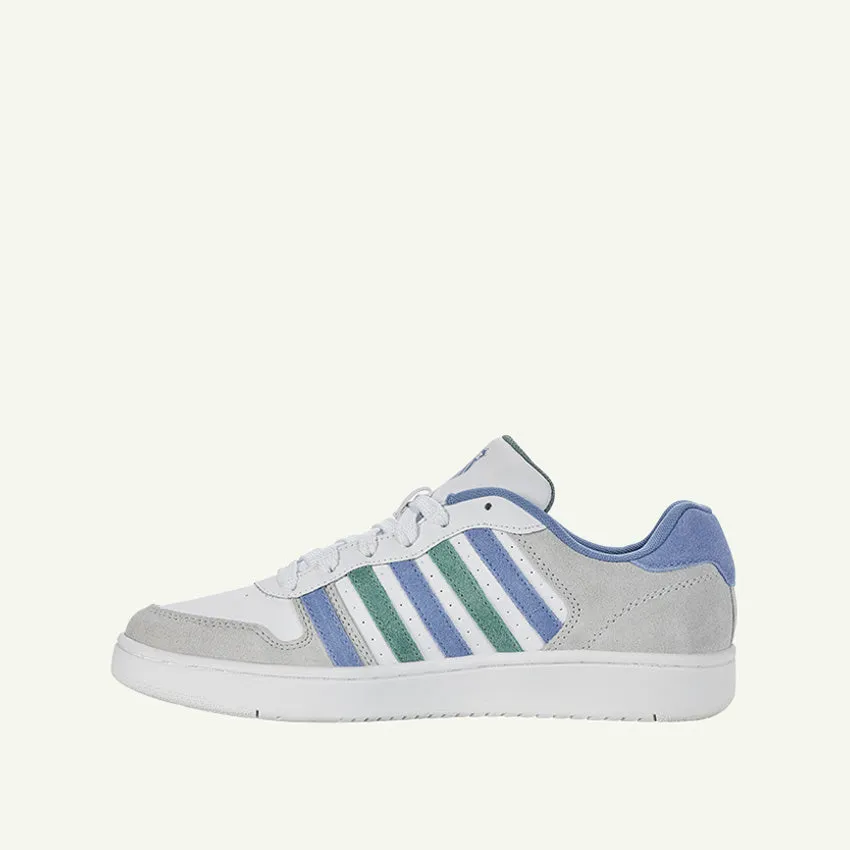 Court Palisades Men's Shoes - White/Ashleigh Blue/Beryl Green