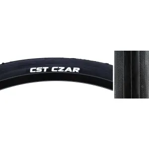 CST Premium Tire Czar 700X25 Black/Black 120Lb