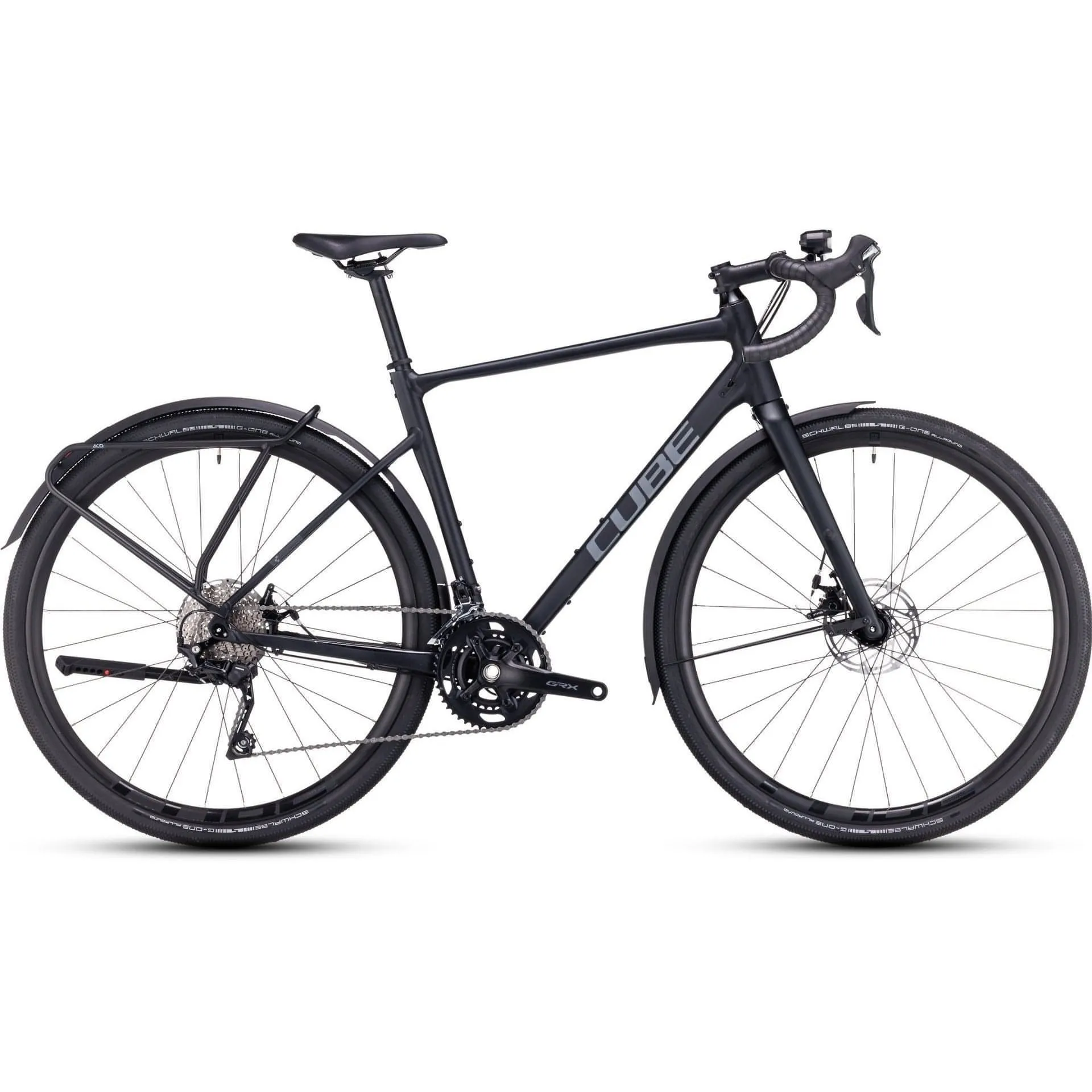 Cube Nuroad Pro FE Gravel Bike 2024 - Black & Grey
