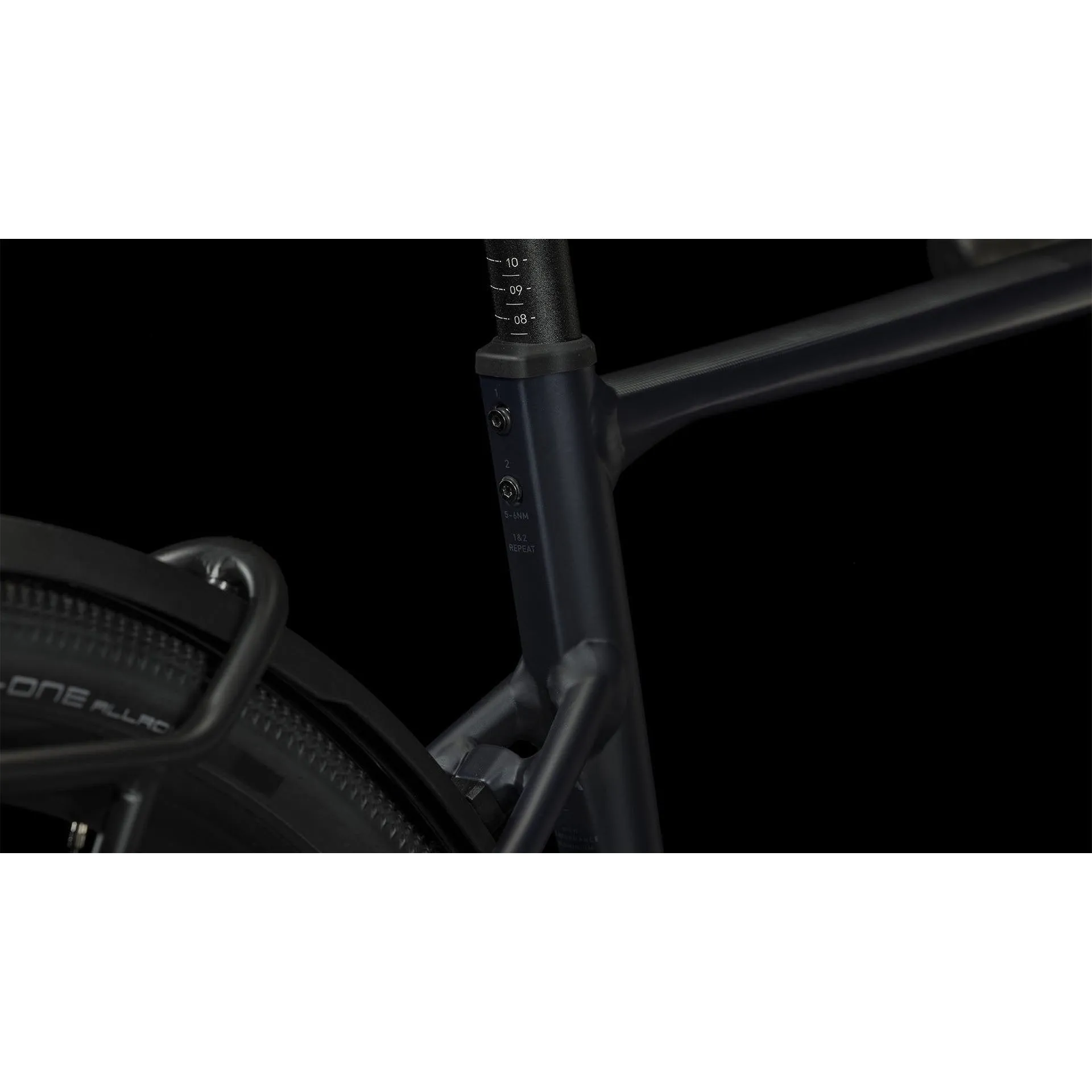 Cube Nuroad Pro FE Gravel Bike 2024 - Black & Grey