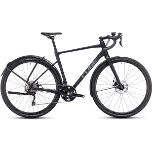 Cube Nuroad Pro FE Gravel Bike 2024 - Black & Grey