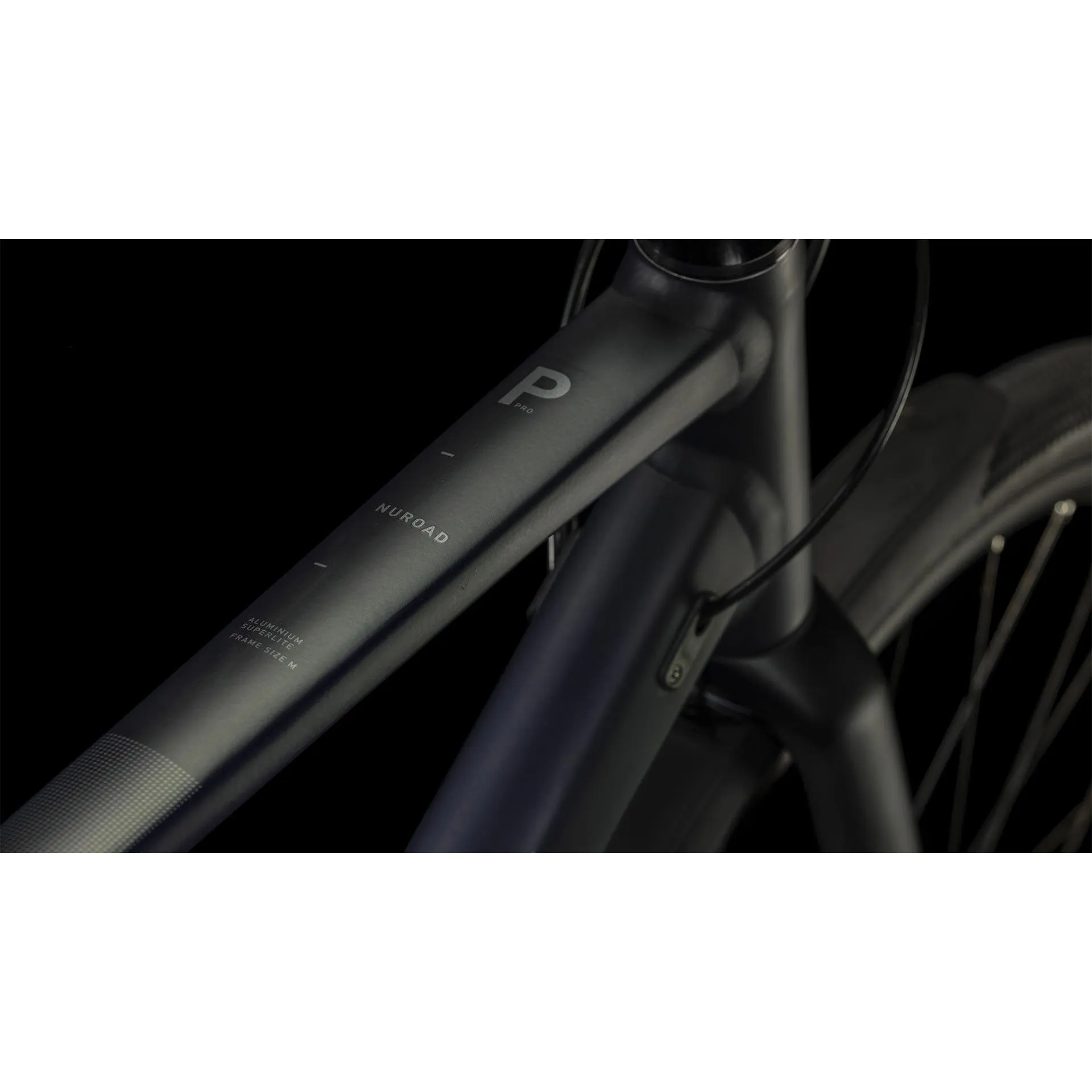 Cube Nuroad Pro FE Gravel Bike 2024 - Black & Grey