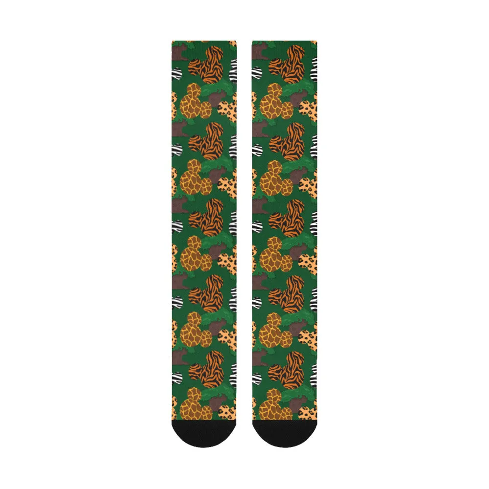 Disney Animal Prints Over-The-Calf Socks