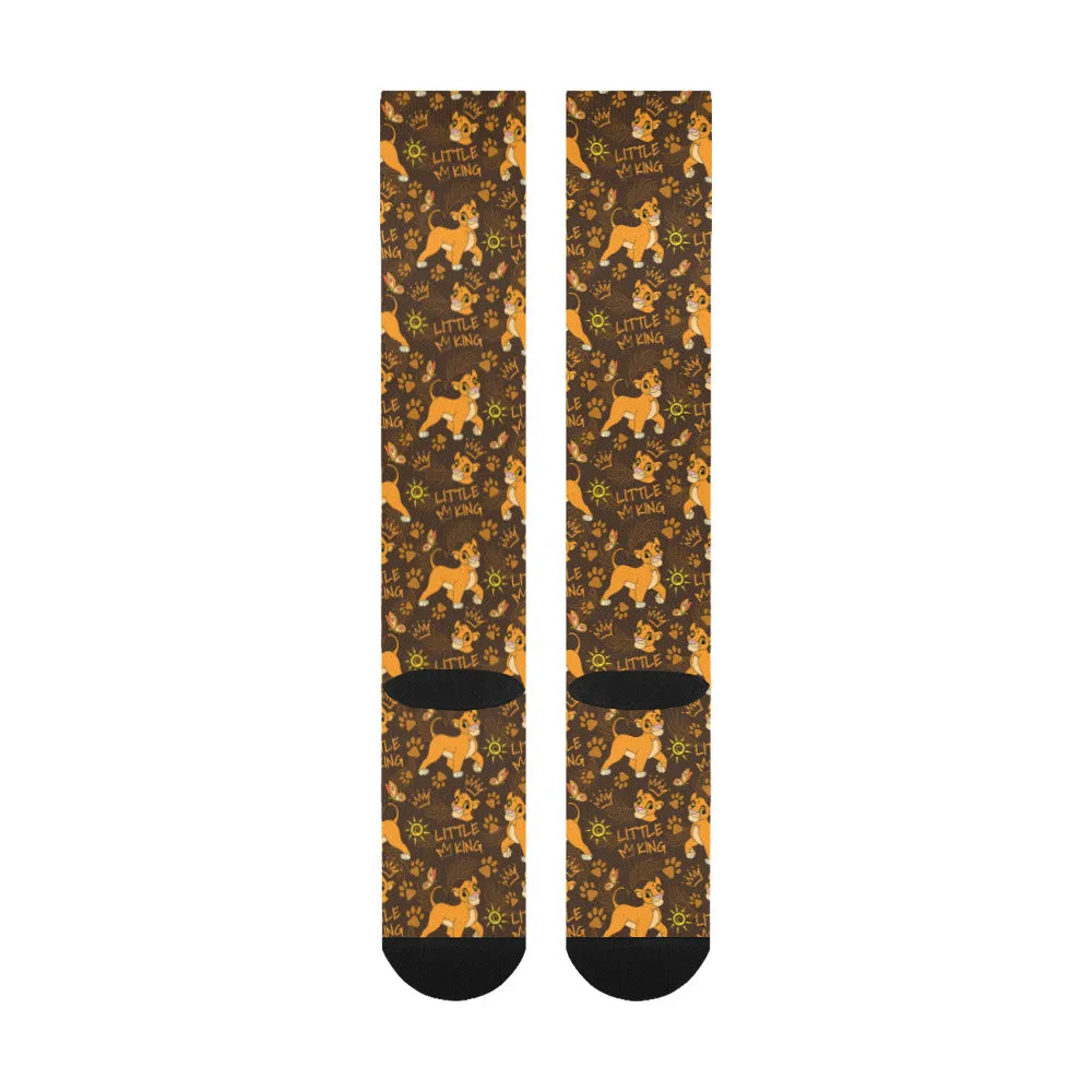 Disney Lion King Little King Over-The-Calf Socks