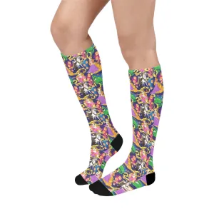 Disney Tangled Rapunzel At Last I See The Light Over-The-Calf Socks