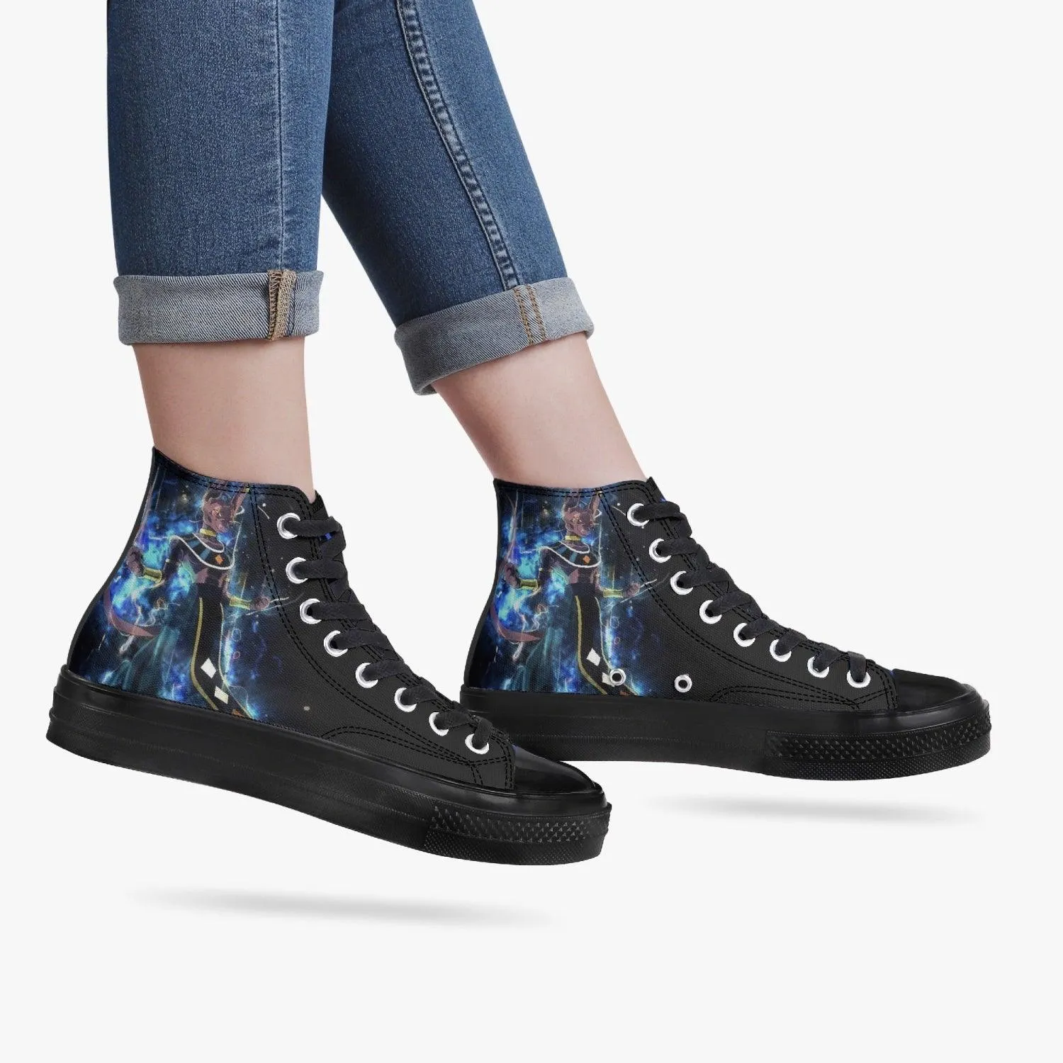 Dragonball Z Beerus  A-Star High Anime Shoes