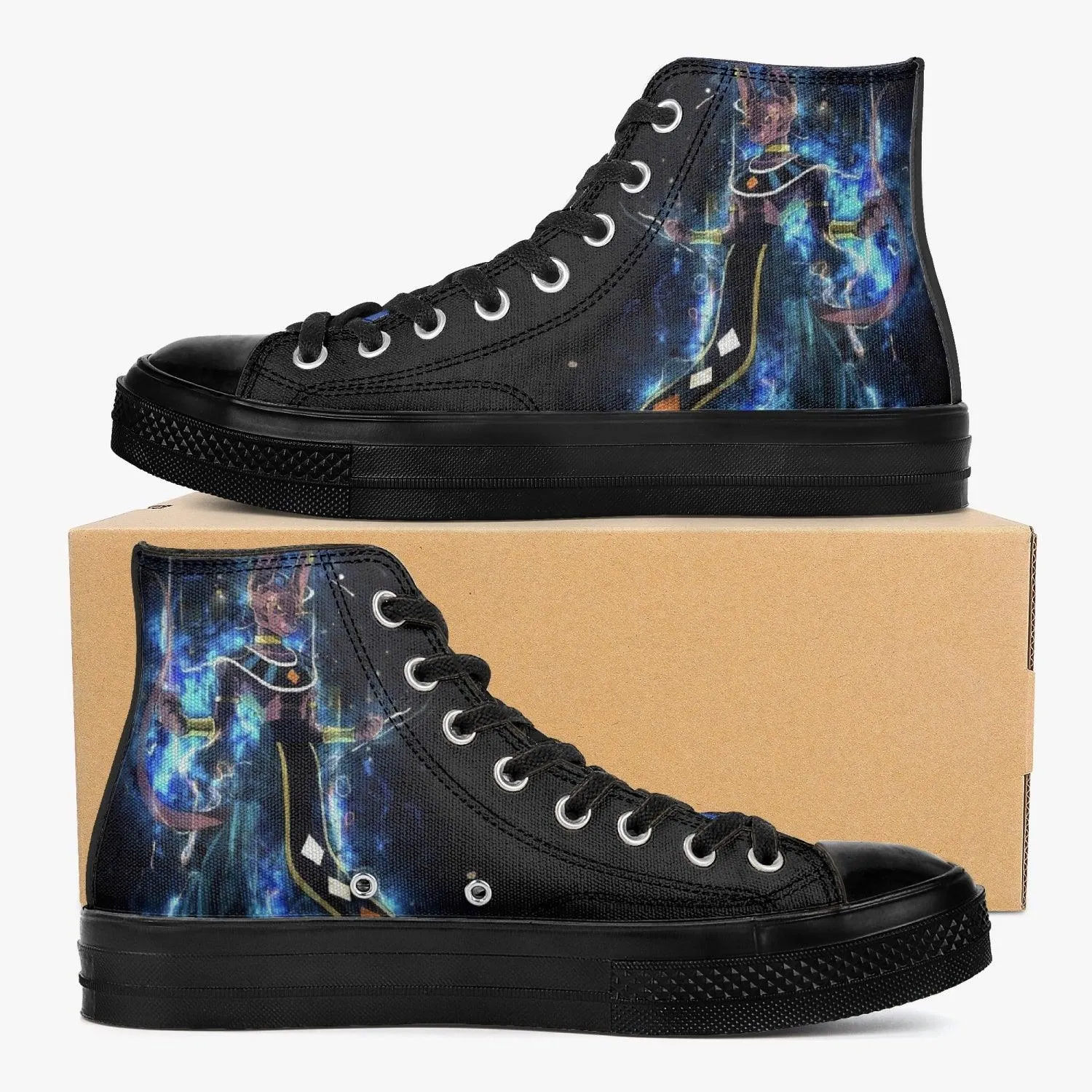 Dragonball Z Beerus  A-Star High Anime Shoes