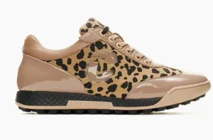 Duca Del Cosma King Golf Shoe - Cheetah Taupe