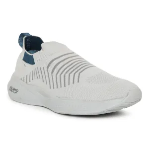 Eeken ESHGIA102S Light Grey And Teal Blue Athleisure Shoes For Men