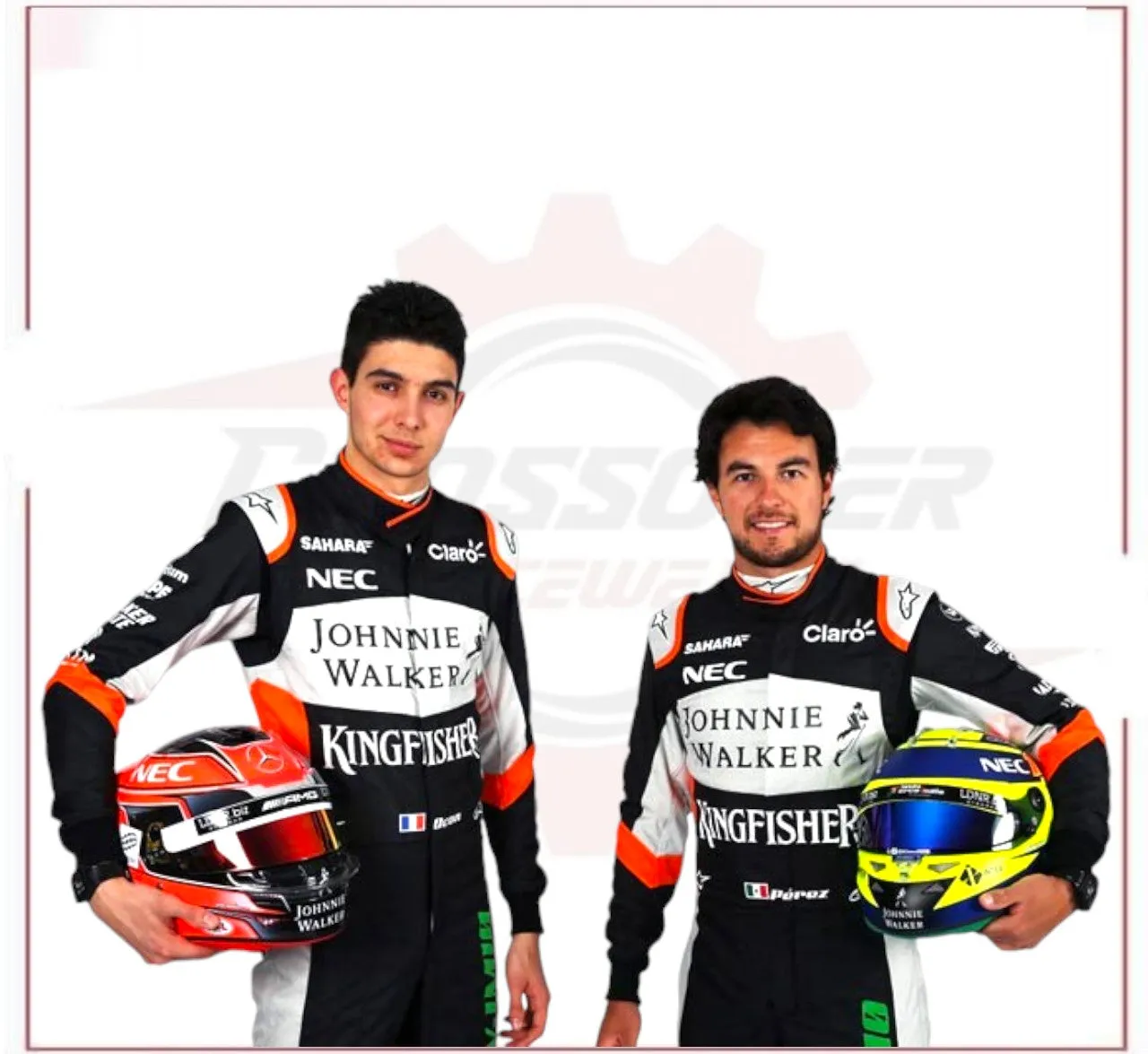 Esteban Ocon Sahara Force India F1 Team Race Suit