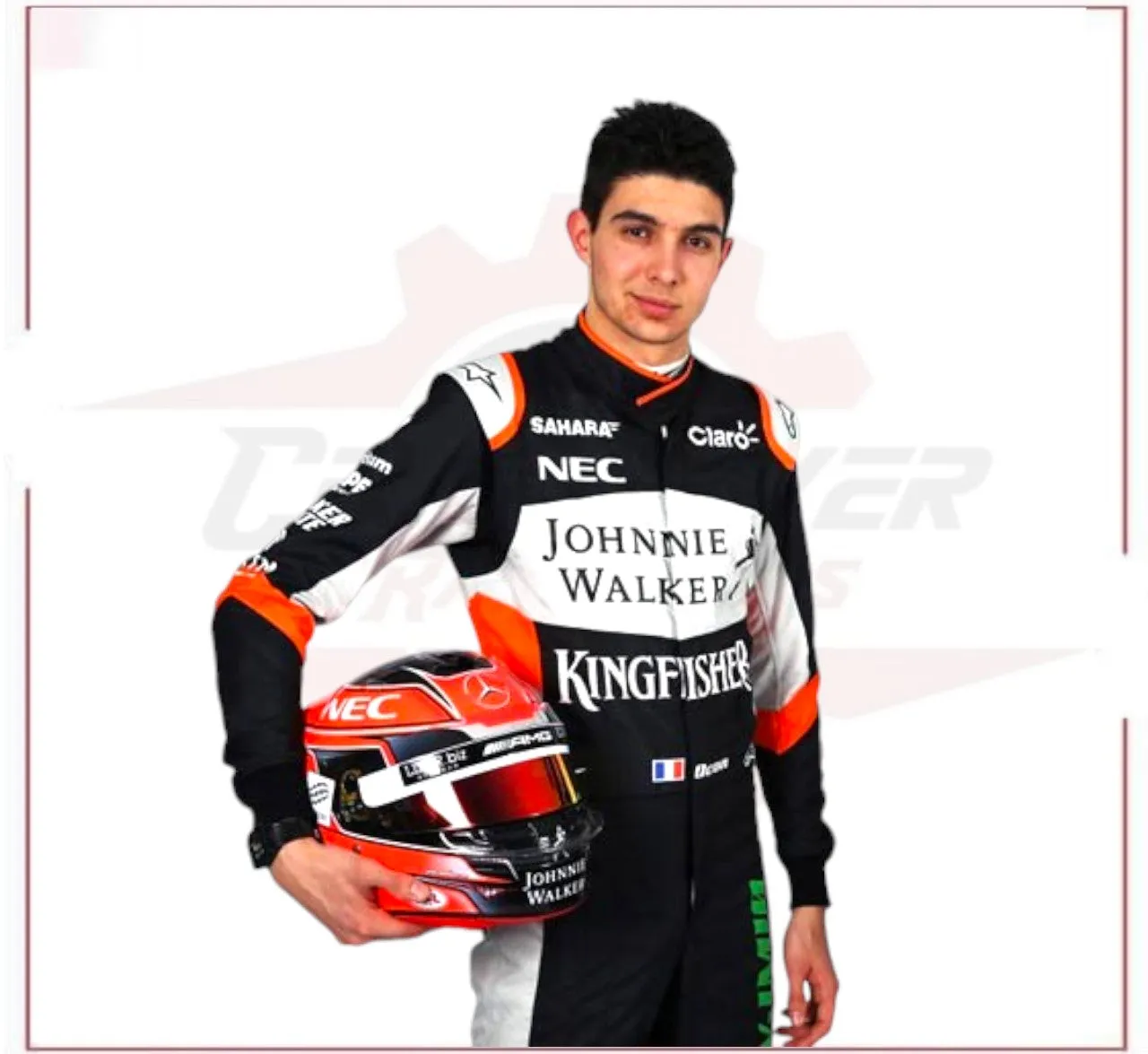 Esteban Ocon Sahara Force India F1 Team Race Suit