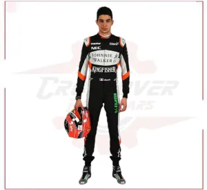Esteban Ocon Sahara Force India F1 Team Race Suit