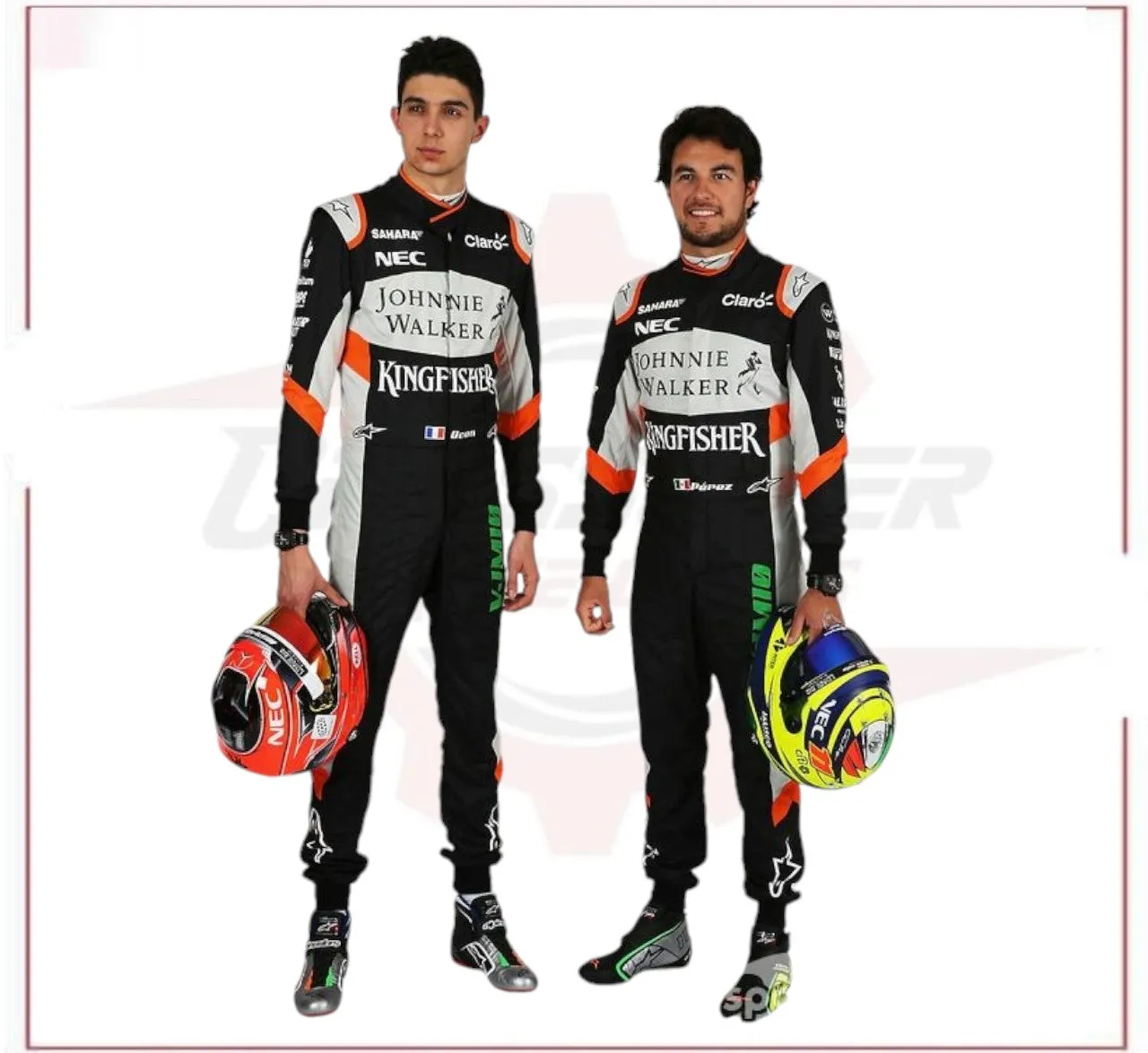 Esteban Ocon Sahara Force India F1 Team Race Suit