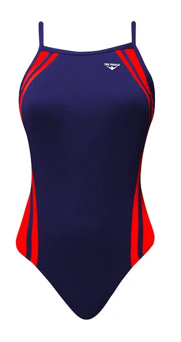 FINALS Women&#39;s Reactor Splice Butterfly Back Swimsuit