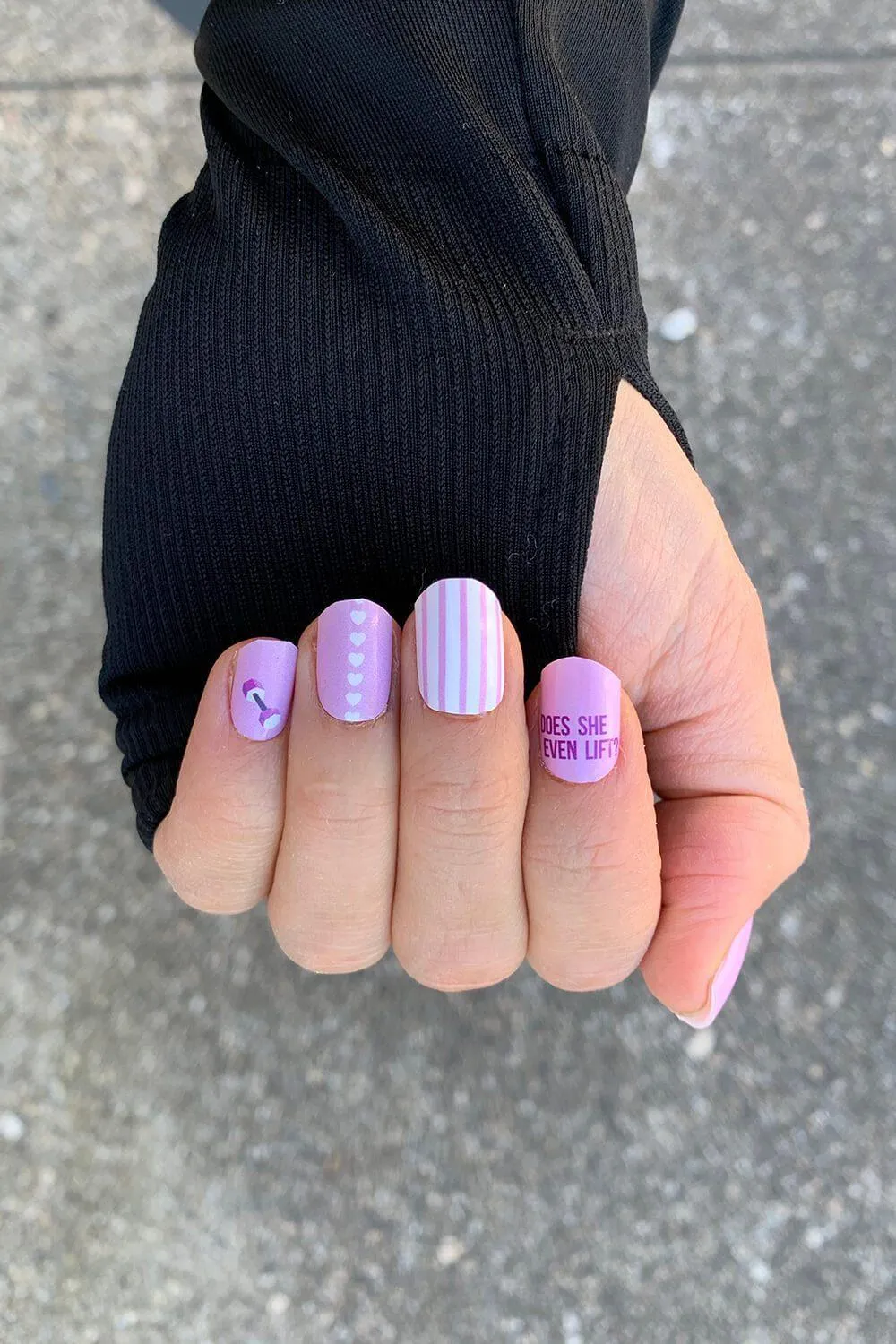 Fitness Nail Wraps