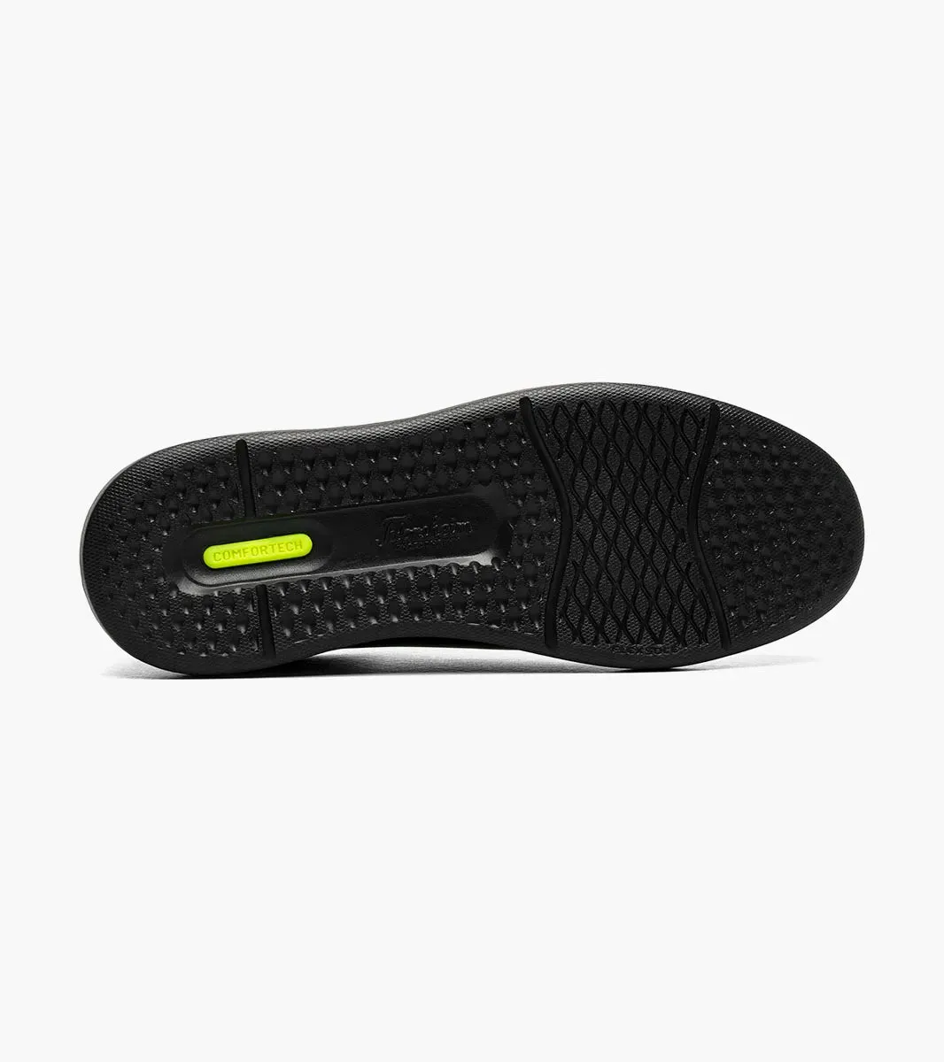 Florsheim Men Social Lace To Toe Sneaker Shoe-Black