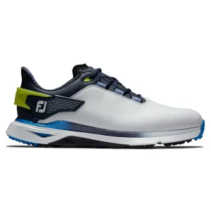 Footjoy Pro SLX Golf Shoes - White/Navy/Blue