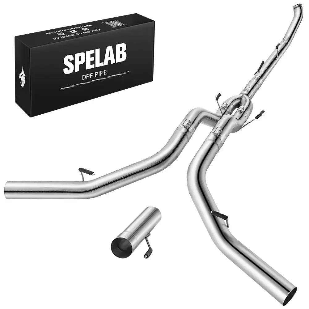 For 4''/5'' 2013-2018 6.7 Cummins DPF Delete Race Pipe Dodge Ram 2500/3500 | SPELAB