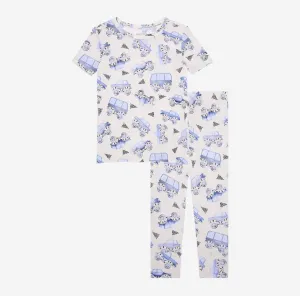 Franklin - Short Sleeve Basic Pajama Posh Peanut