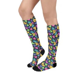 Glitter Park Snacks Over-The-Calf Socks