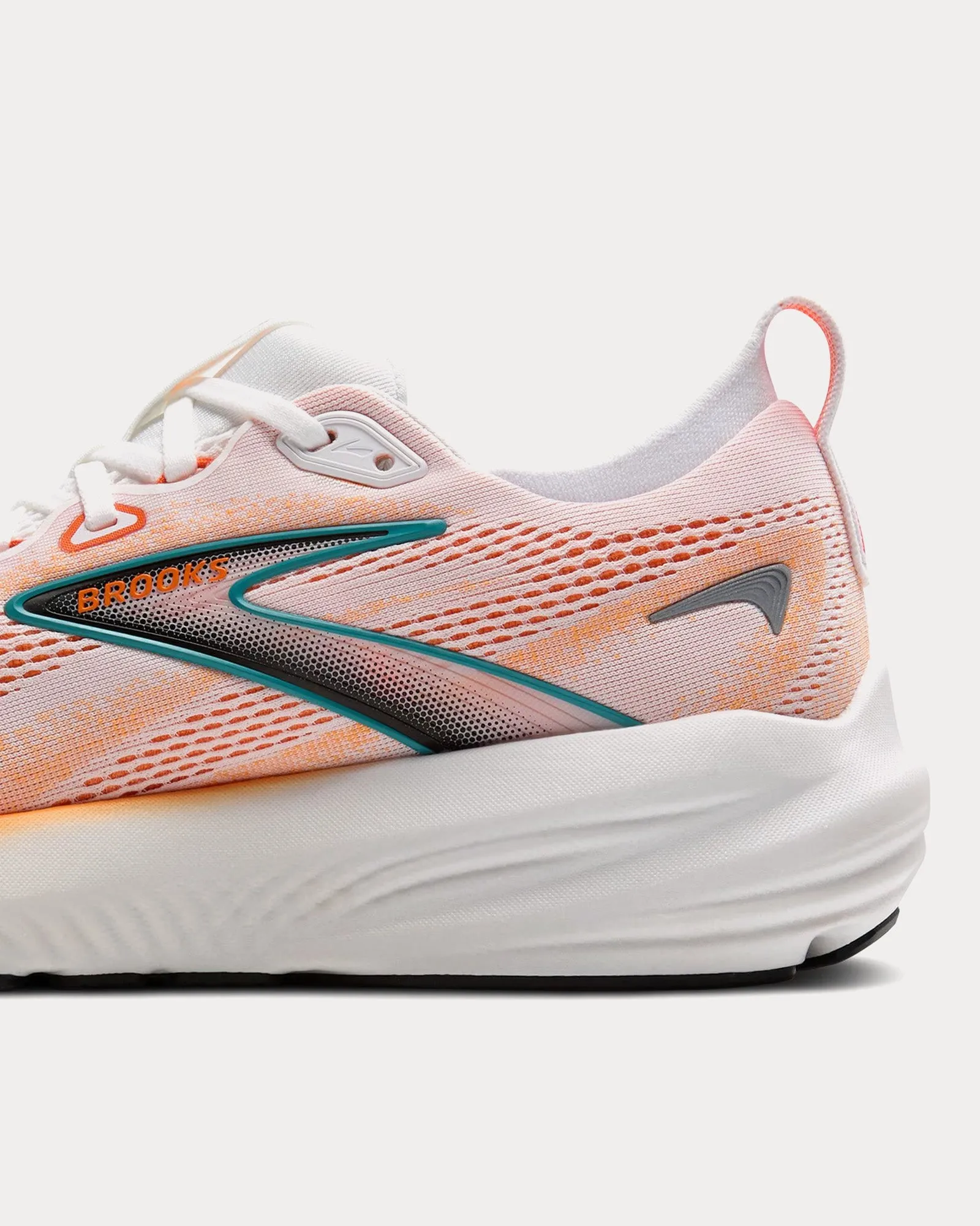 Glycerin 22 White / Orange / Green Blue Slate Running Shoes