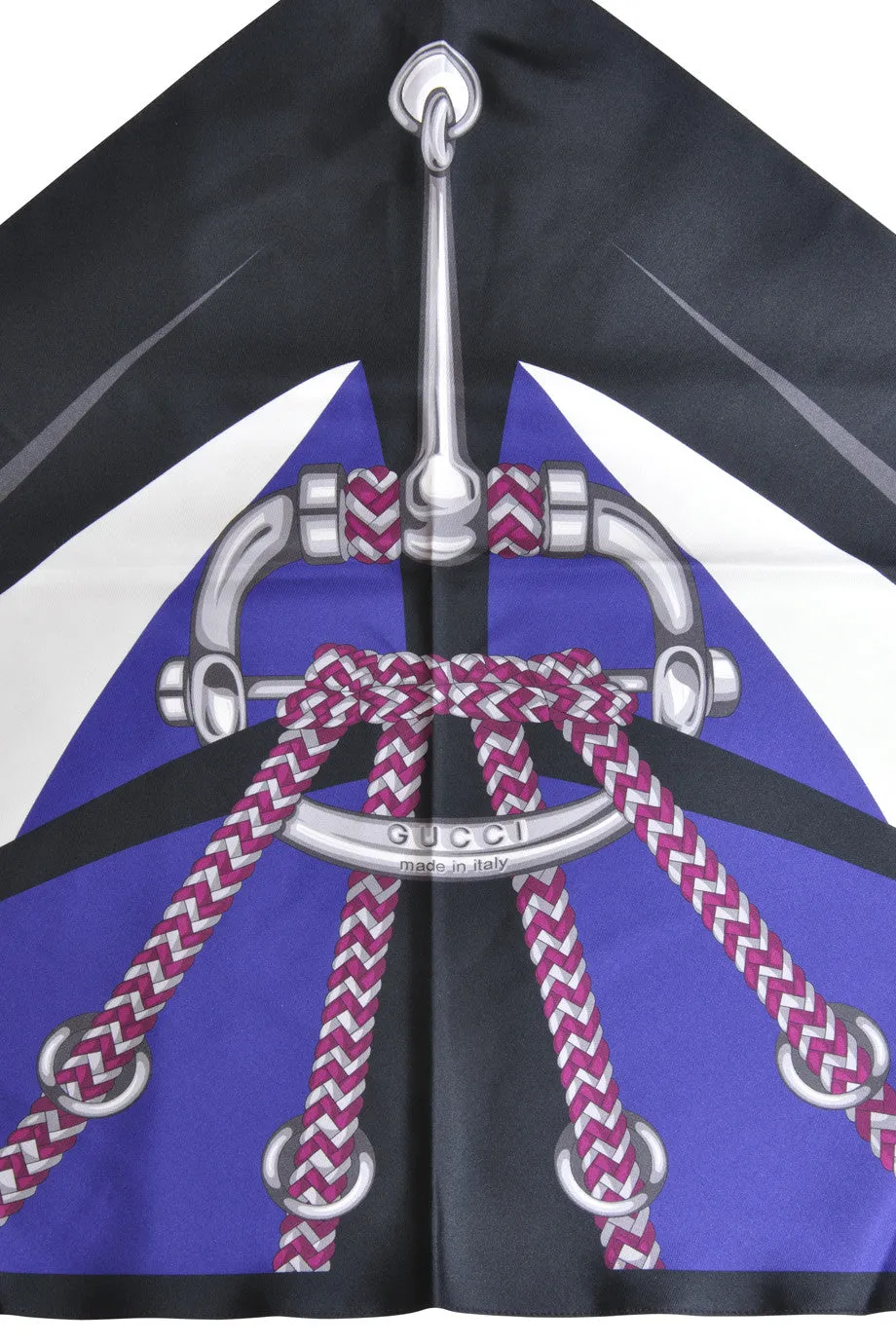 Gucci EXTREME SPORTS Halterneck Royal Blue Top