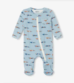 Hatley Bamboo Coverall - Baby Grand Prix