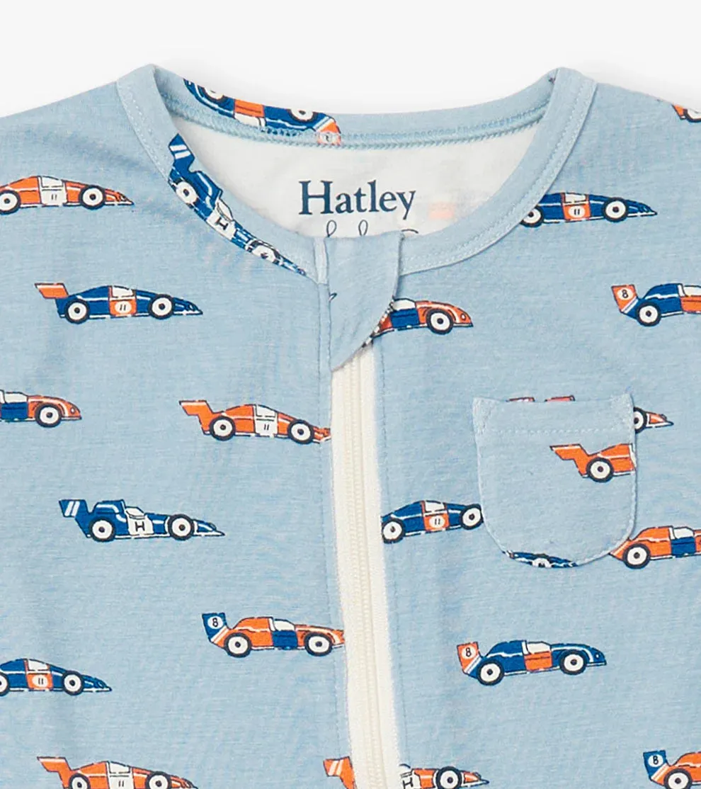 Hatley Bamboo Coverall - Baby Grand Prix