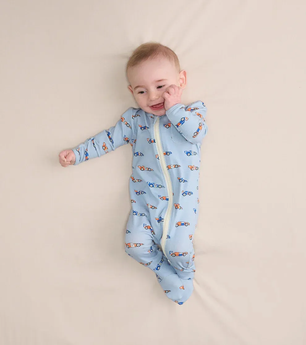 Hatley Bamboo Coverall - Baby Grand Prix