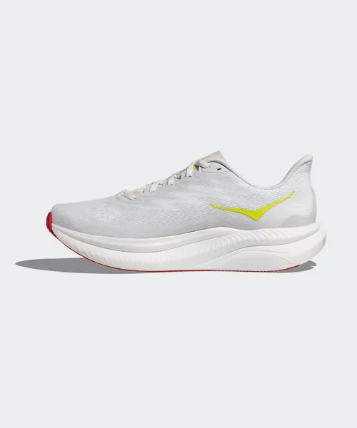 Hoka Mens Mach 6 - White / Nimbus Cloud (1147790-WNCL)