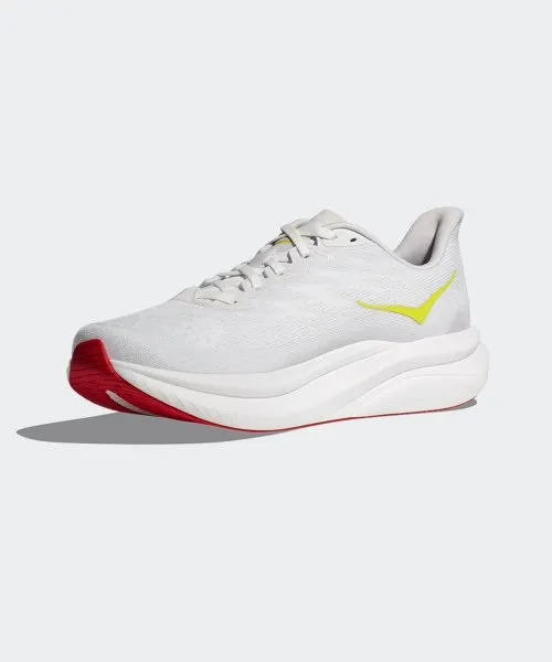 Hoka Mens Mach 6 - White / Nimbus Cloud (1147790-WNCL)