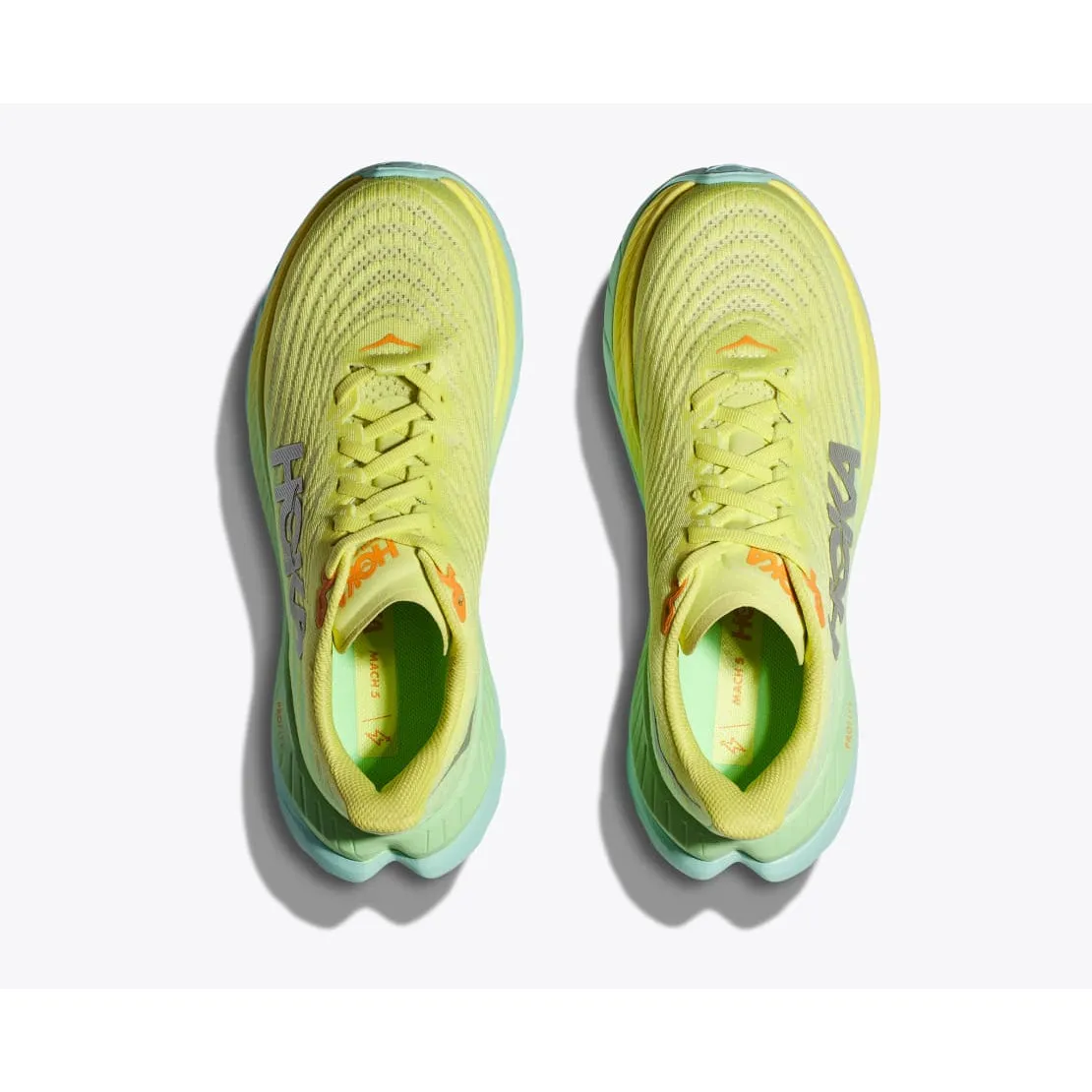 Hoka Women's Mach 5 (Citrus/Lime Grow)