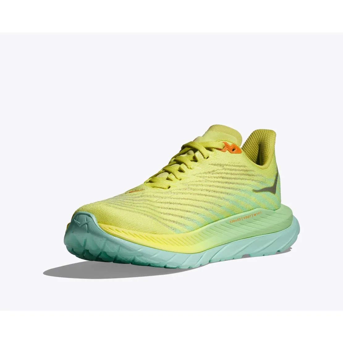 Hoka Women's Mach 5 (Citrus/Lime Grow)