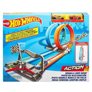 Hot Wheels Action Dual Loop Dash Track Set