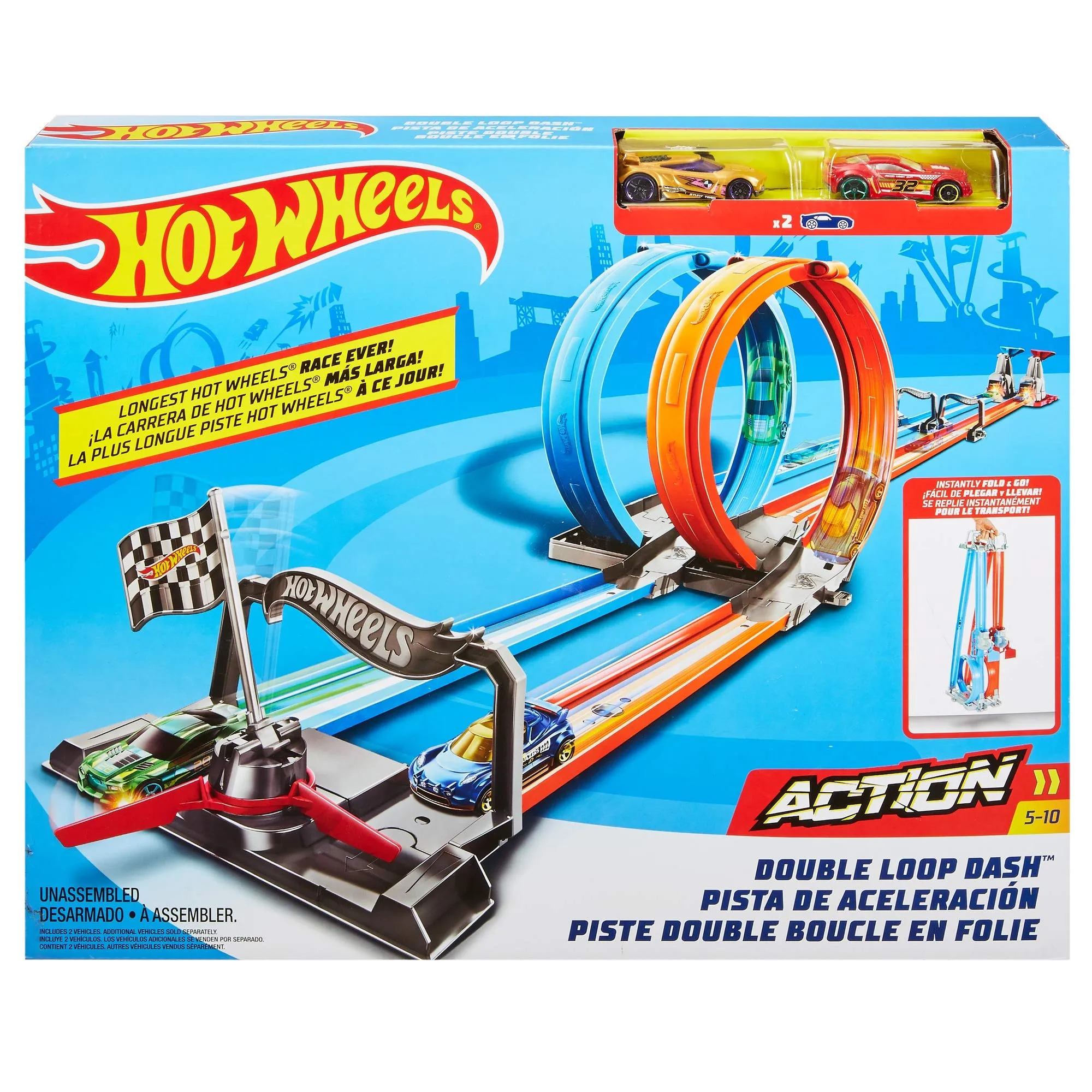 Hot Wheels Action Dual Loop Dash