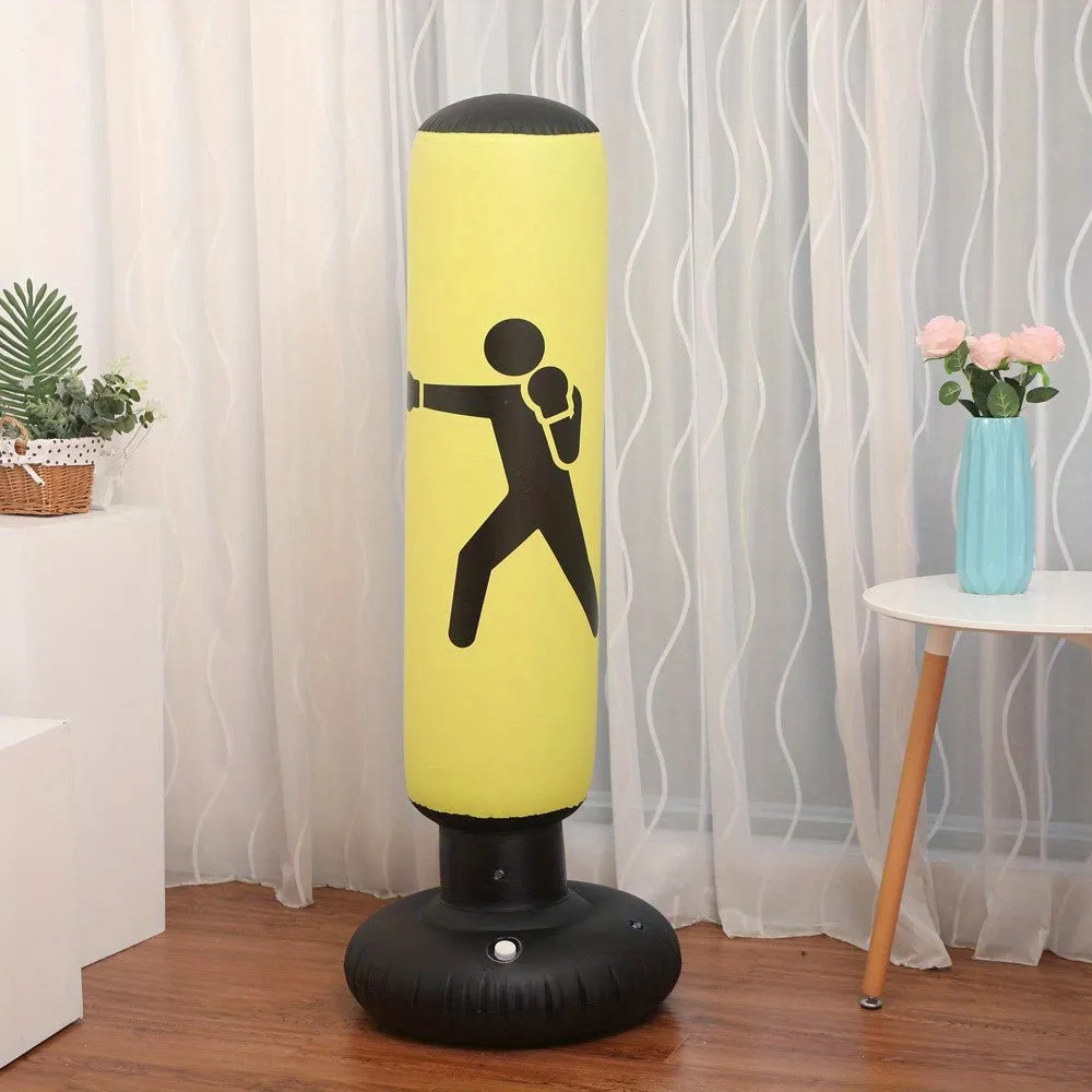 Inflatable Boxing Bag with Stand  Ultimate Holiday Gift Option