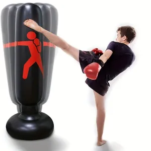 Inflatable Boxing Bag with Stand  Ultimate Holiday Gift Option