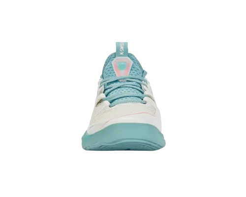 K-Swiss Women's Speedtrac Blanc De Blanc Nile Blue Desert Flower Shoes