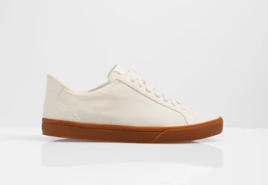 Kizik Irvine Pristine Gum Canvas Slip On