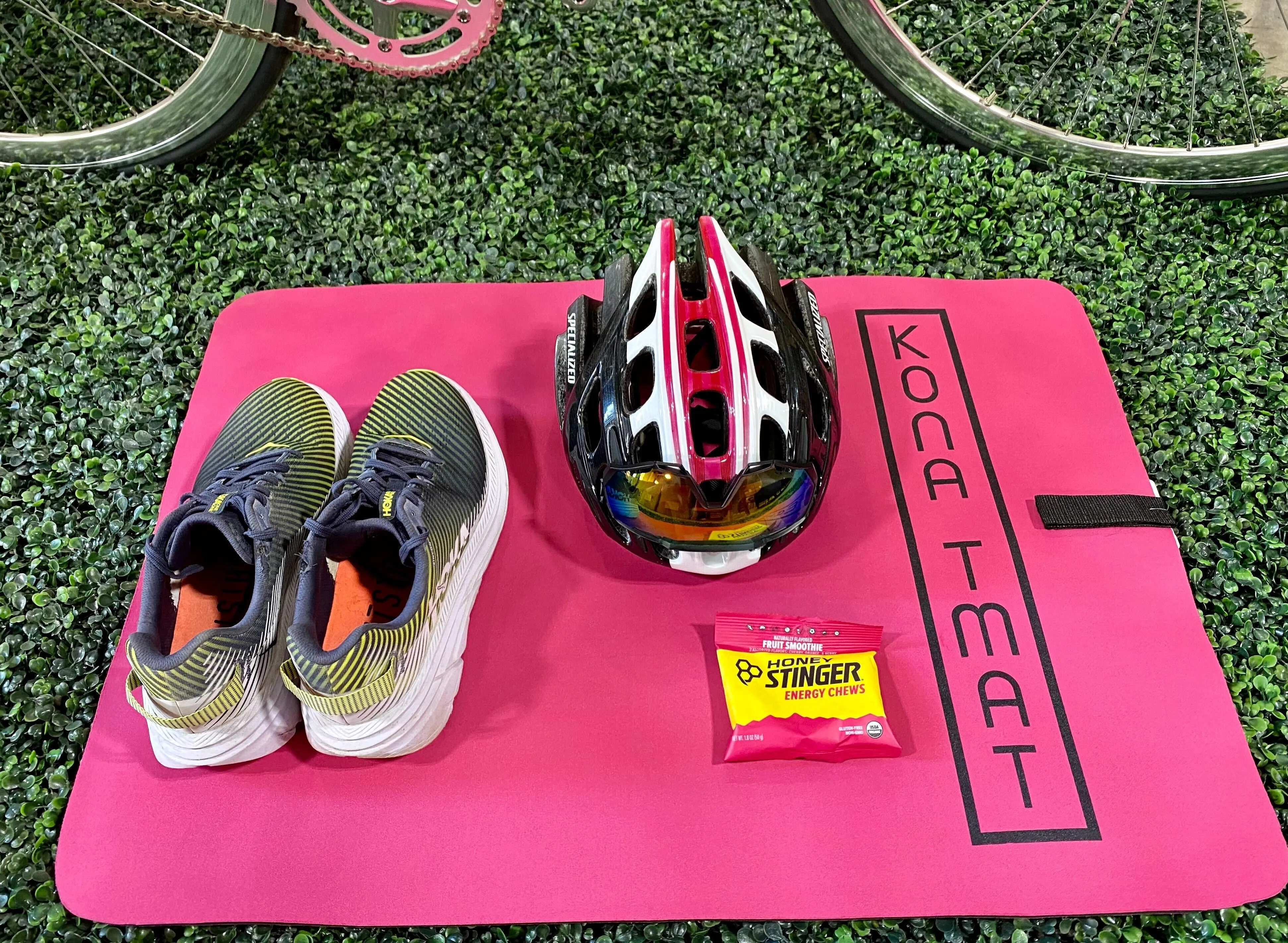 Kona T Mat - Triathlon Transition Mat, Neoprene