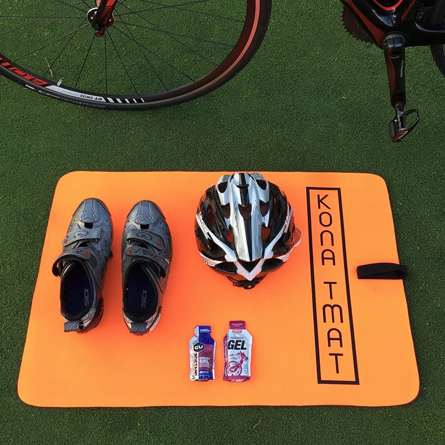 Kona T Mat - Triathlon Transition Mat, Neoprene