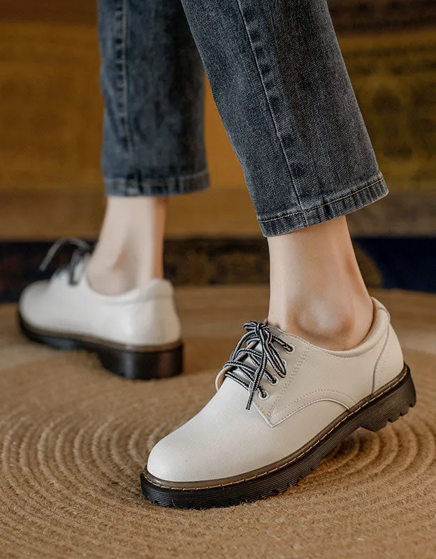 Lace-up Mary Jane Shoes for Women