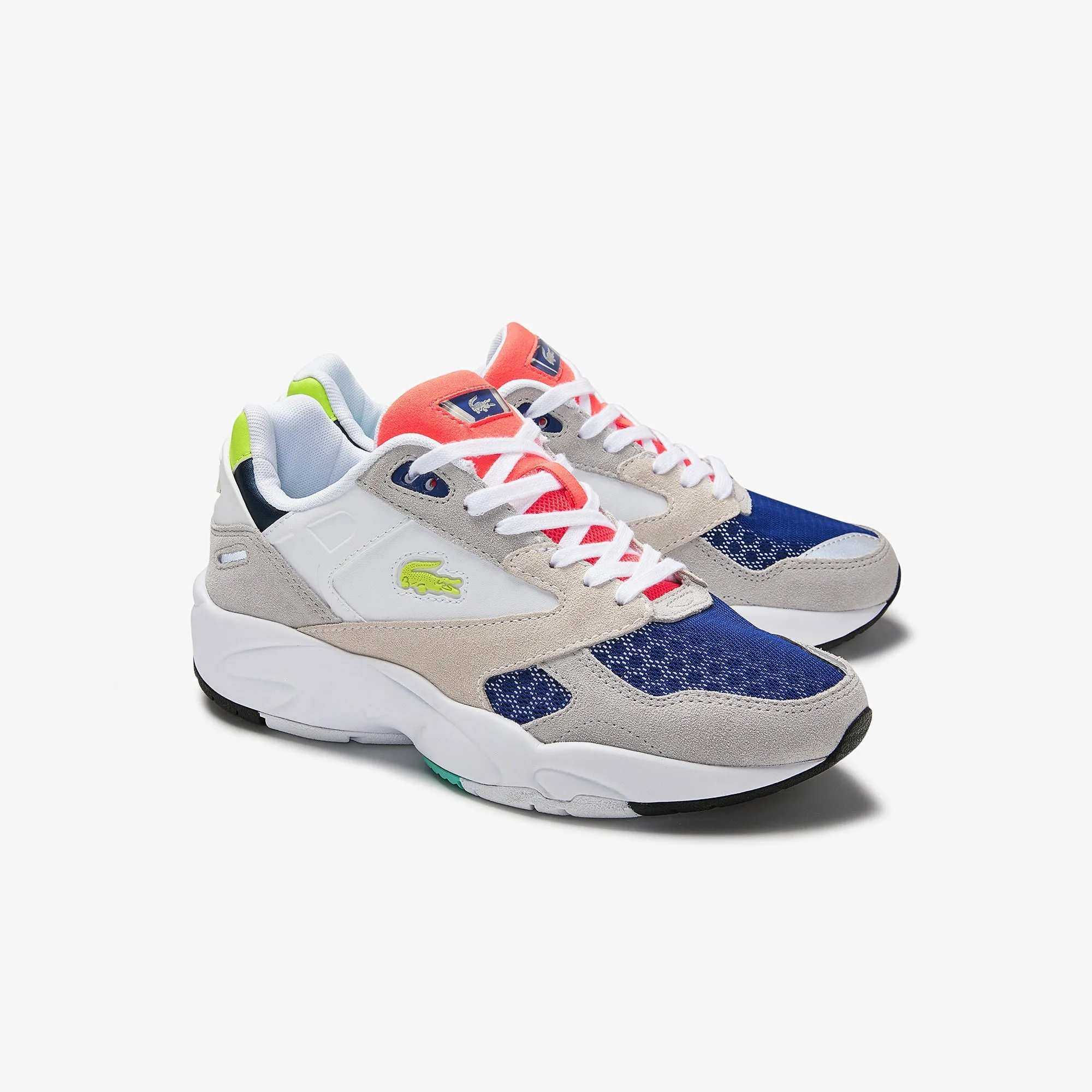 Lacoste Storm 96 Lo 0120 1 Sfa Sneakers - Bordeaux/Corde-Marine
