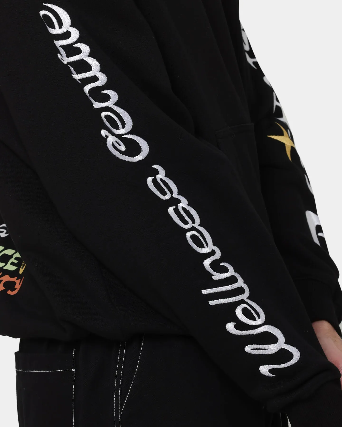 Loiter Peace Walker Hoodie Black