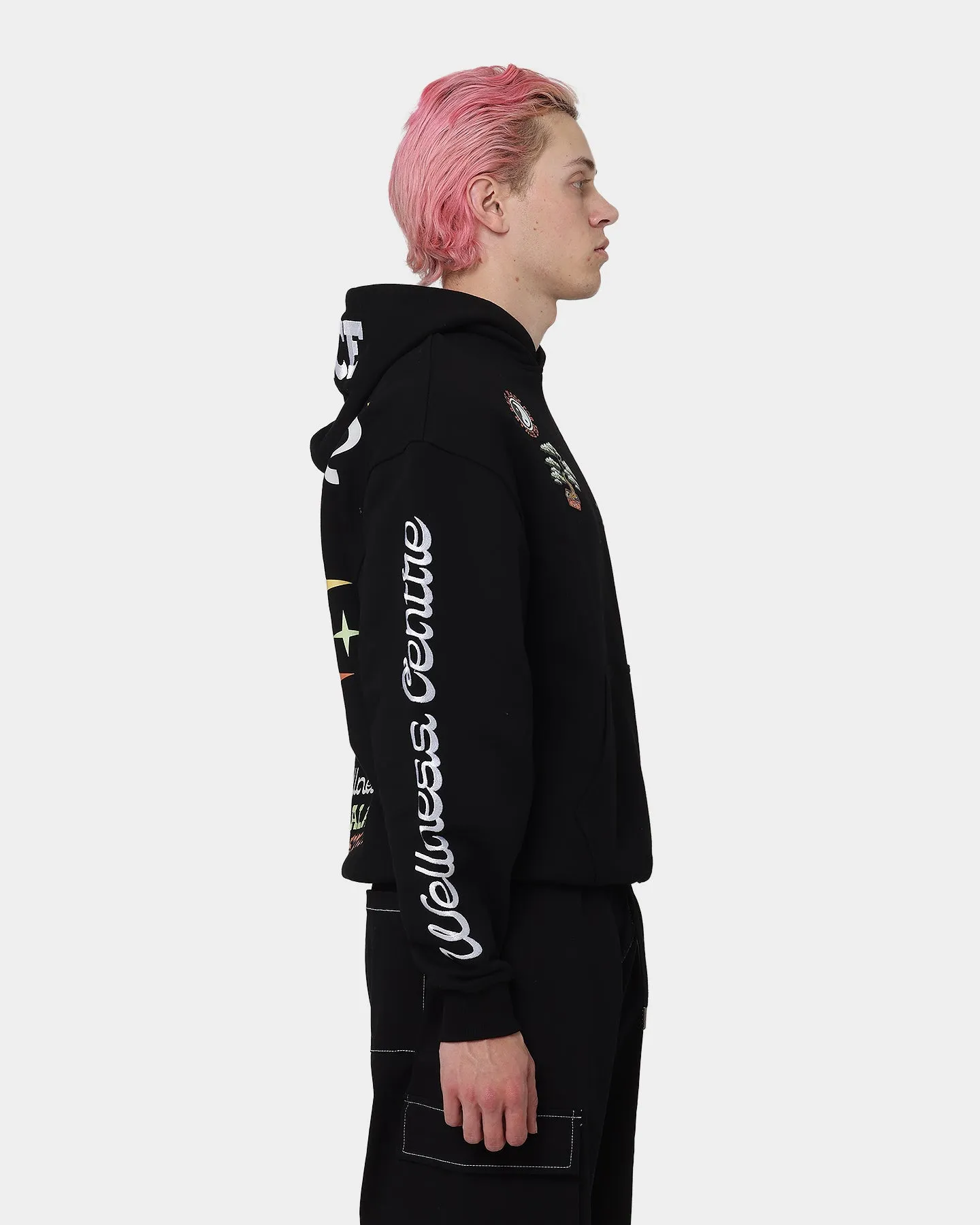 Loiter Peace Walker Hoodie Black