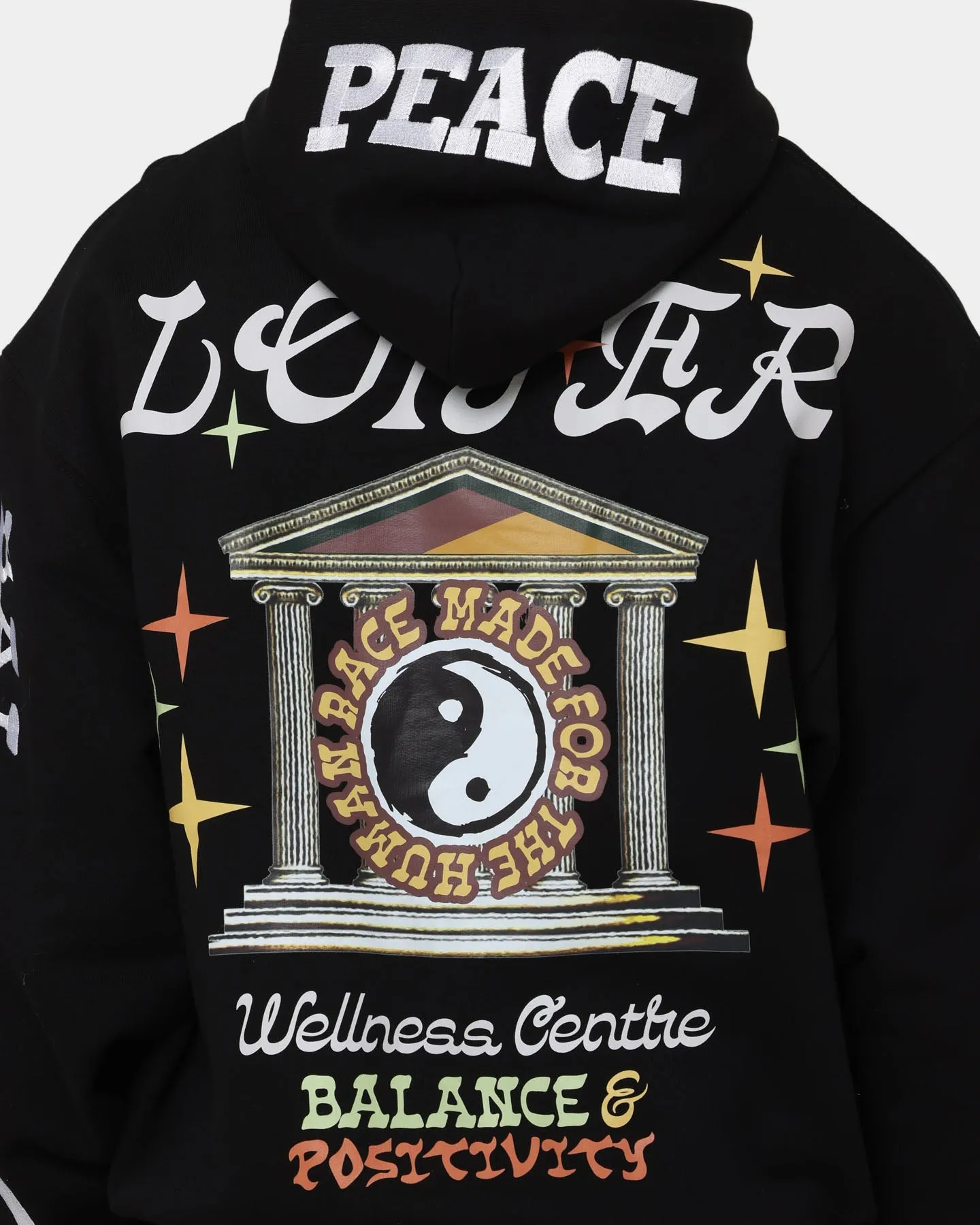 Loiter Peace Walker Hoodie Black