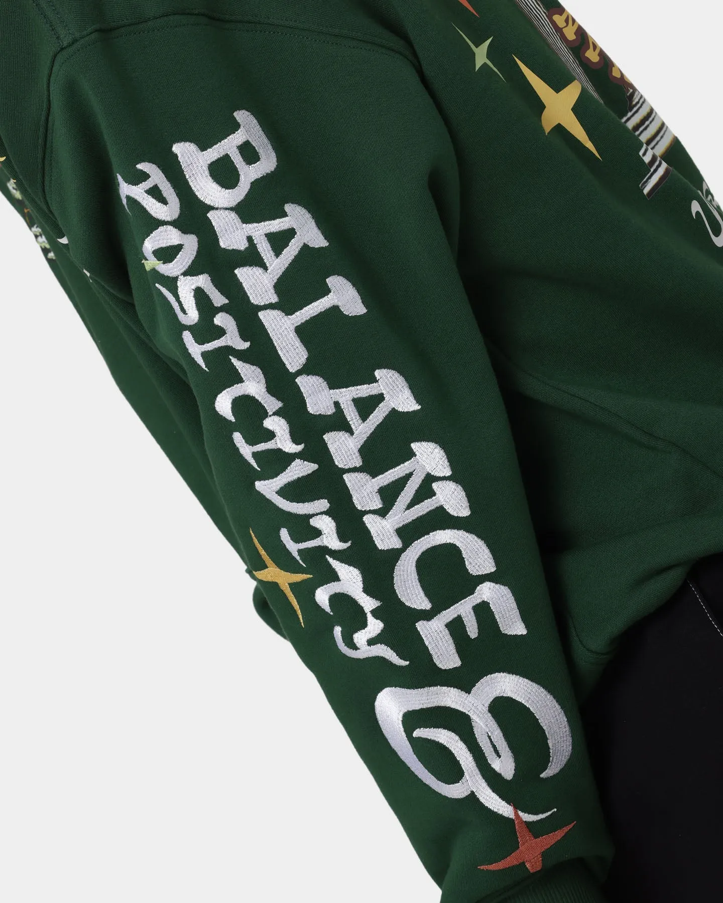 Loiter Peace Walker Hoodie Green