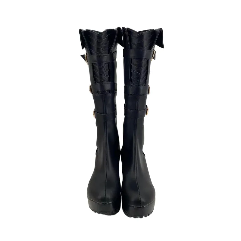 Love and Deep Space Protagonist Nightwalker Outfit Shoes Cosplay Boots