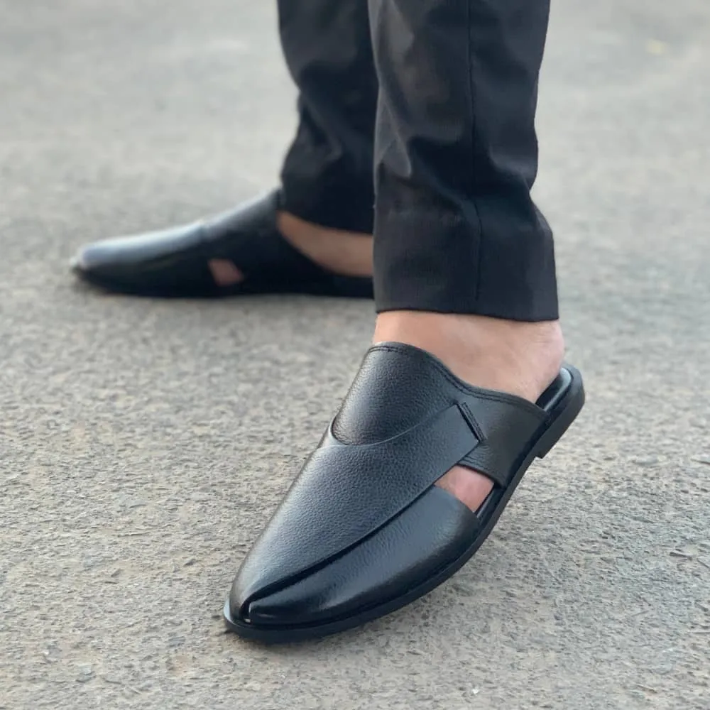 LS Pure Leather Handmade Halfcut Peshawari-699